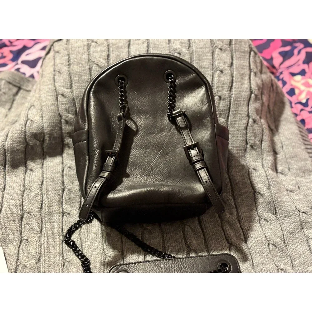 Thacker New York Marly Mini Leather Backpack